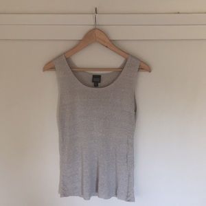 Eileen Fisher linen and silk blend tank